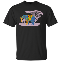 Elephants - Africas Rainbow animals T Shirt & Hoodie